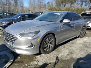 ✅ 2020 Hyundai Sonata Blue • VIN: KMHL24JJ4LA015911 • Лот: 88201135. Опубликован ранее на Copart с пробегом 106 690 миль. Бесплатный доступ к архиву аукционных продаж из США и подробный отчёт об истории автомобиля на DreamBid. Изображение 1.