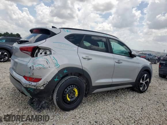 2018 Hyundai Tucson Limited z VIN KM8J33A24JU788199, wystawiony jako Copart lot #64260645 z przebiegiem 80 918 mil mil oraz Szkoda całkowita • Salvage title. Historia ofert i sprzedaży dostępna na DreamBid. Obrazek 3.
