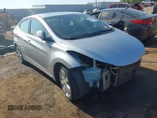 ✅ 2012 Hyundai Elantra Limited • VIN: 5NPDH4AE4CH107460 • Lot: 42936890. Listed on IAAI with 137,628 mi. Free auction sales archive from the USA and detailed vehicle history report at DreamBid. Image 1.
