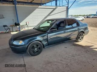 ✅ 1997 Honda Civic LX • VIN: 2HGEJ6679VH528313 • Лот: 92615775. Опубликован ранее на Copart с пробегом 123 773 миль. Бесплатный доступ к архиву аукционных продаж из США и подробный отчёт об истории автомобиля на DreamBid. Изображение 1.