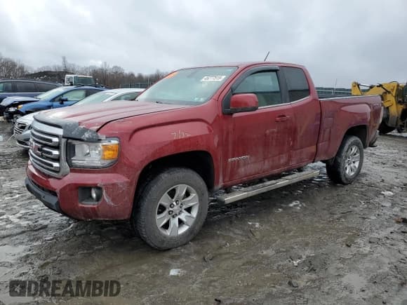 ✅ 2017 GMC Canyon 4WD SLE • VIN: 1GTH6CEN1H1284154 • Lot: 45277515. Listed on Copart with 69,854 mi. Free auction sales archive from the USA and detailed vehicle history report at DreamBid. Image 1.