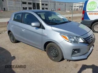 ✅ 2022 Mitsubishi Mirage ES • VIN: ML32AUHJ1NH006573 • Lot: 42601329. Listed on IAAI with 68,551 mi. Free auction sales archive from the USA and detailed vehicle history report at DreamBid. Image 1.