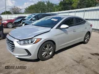 2017 Hyundai Elantra SE with VIN 5NPD84LF7HH187270, listed as a Copart auction lot 69227885 with 73,485 mi miles and Salvage title. Bid and sale history available at DreamBid. Image 1.