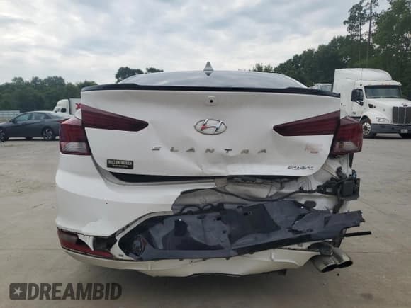 ✅ 2019 Hyundai Elantra Sport • VIN: KMHD04LB5KU832205 • Lot: 63470215. Listed on Copart with 95,183 mi. Free auction sales archive from the USA and detailed vehicle history report at DreamBid. Image 6.