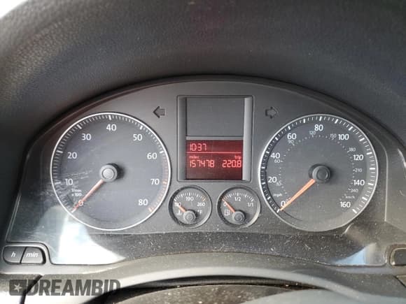 ✅ 2009 Volkswagen Jetta S • VIN: 3VWHZ71KX9M011693 • Лот: 87076904. Опубликован ранее на Copart с пробегом 157 478 миль. Бесплатный доступ к архиву аукционных продаж из США и подробный отчёт об истории автомобиля на DreamBid. Изображение 9.