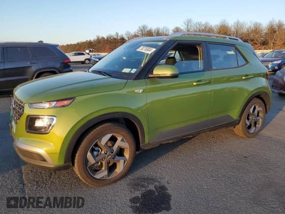 2024 Hyundai Venue SEL с VIN KMHRC8A34RU283882, выставлен на аукционе Copart как лот 79276904 с пробегом 5 170 миль миль и Списание • Salvage title. История ставок и продаж доступна на DreamBid. Изображение 1.