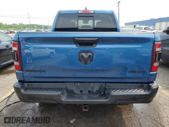 2024 Ram 1500 Big Horn with VIN 1C6RRFFG2RN210479, listed as a Copart auction lot 60485025 with 29,998 mi miles and Salvage title. Bid and sale history available at DreamBid. Image 6.