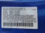 ✅ 2023 Acura Integra Technology • VIN: 19UDE4G73PA013277 • Lot: 43041475. Wystawiony na IAAI z przebiegiem 21 430 mil. Bezpłatny archiwum sprzedaży aukcyjnych z USA i szczegółowy raport historii pojazdu na DreamBid. Zdjęcie 9.