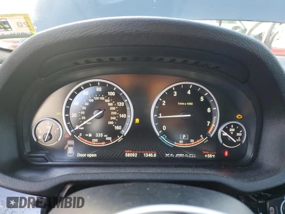 ✅ 2016 BMW X4 M40i • VIN: 5UXXW7C54G0M91050 • Lot: 37172054. Listed on Copart with 58,092 mi. Free auction sales archive from the USA and detailed vehicle history report at DreamBid. Image 9.