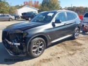 ✅ 2022 BMW X3 xDrive30i • VIN: 5UX53DP05N9L24542 • Lot: 43594906. Listed on IAAI with 34,073 mi. Free auction sales archive from the USA and detailed vehicle history report at DreamBid. Image 2.