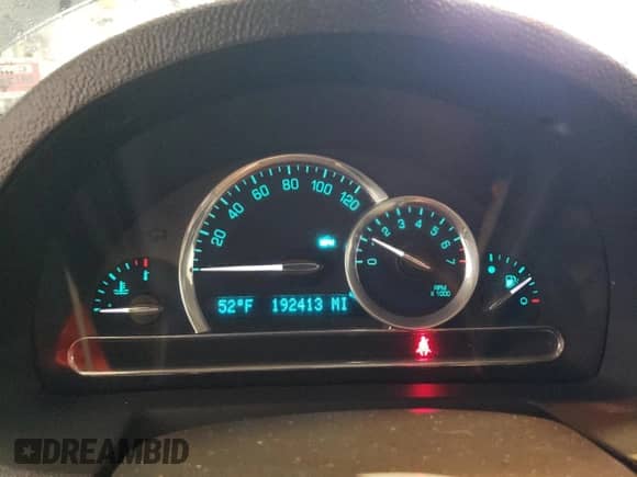 2007 Chevrolet HHR LT with VIN 3GNDA23D27S619556, listed as a Copart auction lot 52211704 with 192,413 mi miles and Salvage title. Bid and sale history available at DreamBid. Image 9.