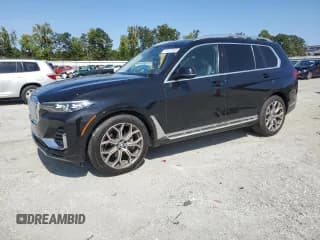 ✅ 2020 BMW X7 xDrive40i • VIN: 5UXCW2C05L9B56703 • Лот: 72012365. Опубликован ранее на Copart с пробегом 137 711 миль. Бесплатный доступ к архиву аукционных продаж из США и подробный отчёт об истории автомобиля на DreamBid. Изображение 1.
