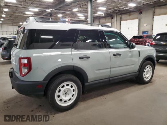 ✅ 2024 Ford Bronco Sport Heritage • VIN: 3FMCR9G69RRF65485 • Лот: 91558335. Опубликован ранее на Copart с пробегом 11 939 миль. Бесплатный доступ к архиву аукционных продаж из США и подробный отчёт об истории автомобиля на DreamBid. Изображение 3.