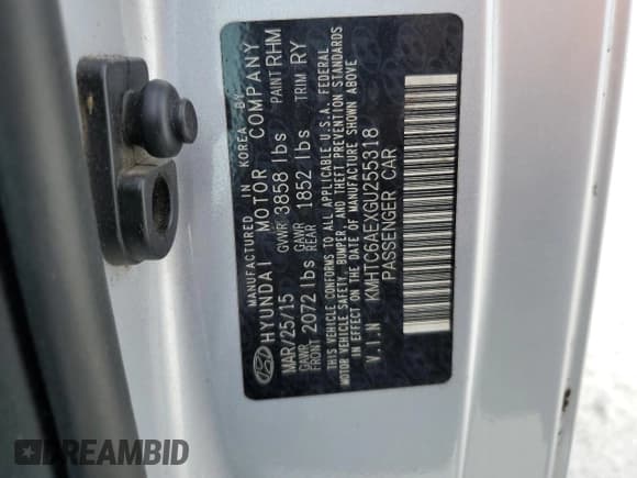 ✅ 2016 Hyundai Veloster Turbo • VIN: KMHTC6AEXGU255318 • Lot: 77101544. Wystawiony na Copart z przebiegiem Nie podano. Bezpłatny archiwum sprzedaży aukcyjnych z USA i szczegółowy raport historii pojazdu na DreamBid. Zdjęcie 13.