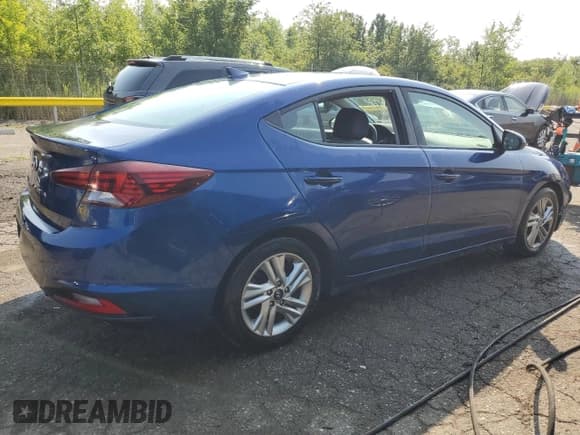 ✅ 2020 Hyundai Elantra SEL • VIN: 5NPD84LF1LH571845 • Lot: 66881265. Listed on Copart with 91,136 mi. Free auction sales archive from the USA and detailed vehicle history report at DreamBid. Image 3.