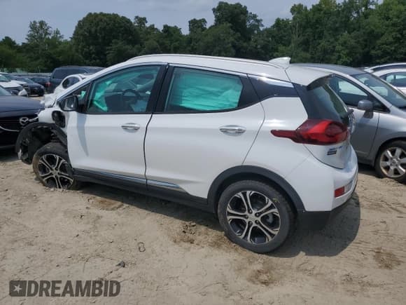 ✅ 2017 Chevrolet Bolt EV Premier • VIN: 1G1FX6S0XH4168425 • Lot: 64720074. Listed on Copart with Not provided. Free auction sales archive from the USA and detailed vehicle history report at DreamBid. Image 2.
