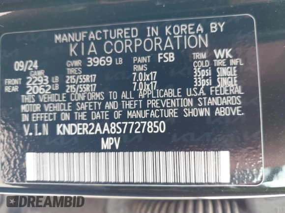 ✅ 2025 Kia Seltos EX • VIN: KNDER2AA8S7727850 • Lot: 43022613. Listed on IAAI with 5,237 mi. Free auction sales archive from the USA and detailed vehicle history report at DreamBid. Image 9.