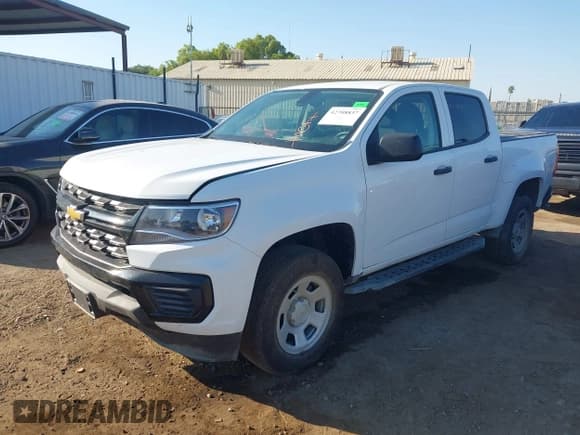✅ 2022 Chevrolet Colorado 2WD Work Truck • VIN: 1GCGSBEA3N1307248 • Лот: 42708837. Опубликован ранее на IAAI с пробегом 21 543 миль. Бесплатный доступ к архиву аукционных продаж из США и подробный отчёт об истории автомобиля на DreamBid. Изображение 2.