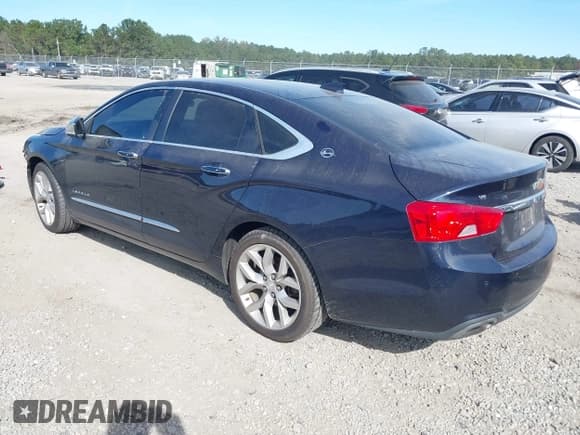 ✅ 2017 Chevrolet Impala Premier • VIN: 2G1145S35H9160351 • Lot: 43518807. Listed on IAAI with 148,219 mi. Free auction sales archive from the USA and detailed vehicle history report at DreamBid. Image 3.