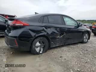 2018 Hyundai Ioniq Blue z VIN KMHC65LC7JU094219, wystawiony jako Copart lot #55613904 z przebiegiem 51 112 mil mil oraz Szkoda całkowita • Salvage title. Historia ofert i sprzedaży dostępna na DreamBid. Obrazek 3.