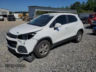 ✅ 2022 Chevrolet Trax LS • VIN: KL7CJNSM0NB550430 • Lot: 82180955. Listed on Copart with 62,479 mi. Free auction sales archive from the USA and detailed vehicle history report at DreamBid. Image 1.