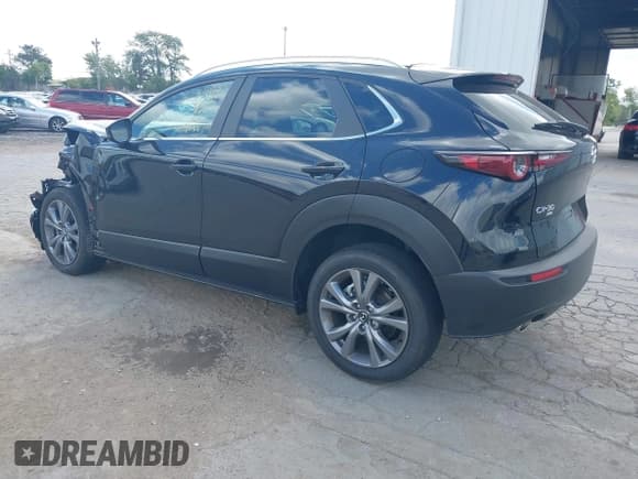 ✅ 2025 Mazda CX-30 S Preferred • VIN: 3MVDMBCM0SM833537 • Lot: 43161989. Listed on IAAI with Not provided. Free auction sales archive from the USA and detailed vehicle history report at DreamBid. Image 3.