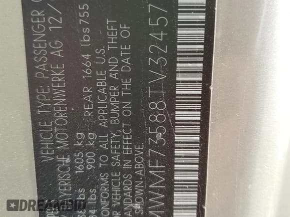 ✅ 2008 MINI Hardtop S • VIN: WMWMF73588TV32457 • Лот: 82646195. Опубликован ранее на Copart с пробегом 107 063 миль. Бесплатный доступ к архиву аукционных продаж из США и подробный отчёт об истории автомобиля на DreamBid. Изображение 12.