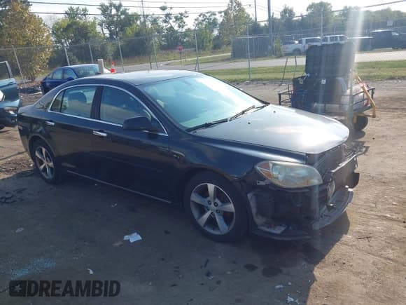 ✅ 2012 Chevrolet Malibu 1LT • VIN: 1G1ZC5E0XCF206926 • Lot: 43149968. Listed on IAAI with 154,766 mi. Free auction sales archive from the USA and detailed vehicle history report at DreamBid. Image 1.