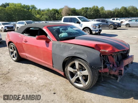 ✅ 2011 Chevrolet Camaro 1LT • VIN: 2G1FB3DD3B9179333 • Lot: 71074224. Listed on Copart with 130,063 mi. Free auction sales archive from the USA and detailed vehicle history report at DreamBid. Image 4.