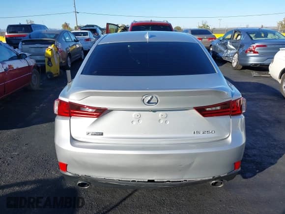 ✅ 2015 Lexus IS 250 • VIN: JTHBF1D23F5073320 • Lot: 43546273. Listed on IAAI with 105,892 mi. Free auction sales archive from the USA and detailed vehicle history report at DreamBid. Image 16.