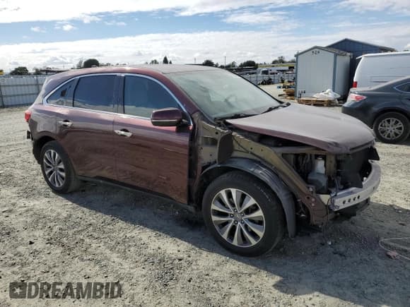 ✅ 2014 Acura MDX Technology • VIN: 5FRYD3H44EB001594 • Lot: 82285665. Wystawiony na Copart z przebiegiem 121 284 mil. Bezpłatny archiwum sprzedaży aukcyjnych z USA i szczegółowy raport historii pojazdu na DreamBid. Zdjęcie 4.