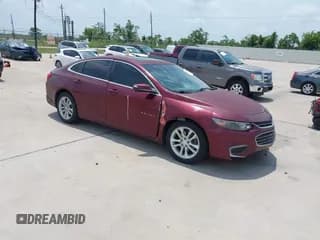 ✅ 2016 Chevrolet Malibu Hybrid • VIN: 1G1ZJ5SU7GF327741 • Lot: 42297409. Listed on IAAI with 185,032 mi. Free auction sales archive from the USA and detailed vehicle history report at DreamBid. Image 1.