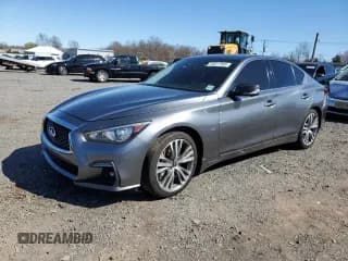 ✅ 2020 Infiniti Q50 Pure • VIN: JN1EV7AR8LM254097 • Lot: 50017965. Listed on Copart with 69,758 mi. Free auction sales archive from the USA and detailed vehicle history report at DreamBid. Image 1.