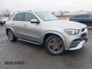 ✅ 2020 Mercedes-Benz GLE 350 • VIN: 4JGFB4KE6LA051016 • Lot: 43710324. Listed on IAAI with 43,844 mi. Free auction sales archive from the USA and detailed vehicle history report at DreamBid. Image 1.
