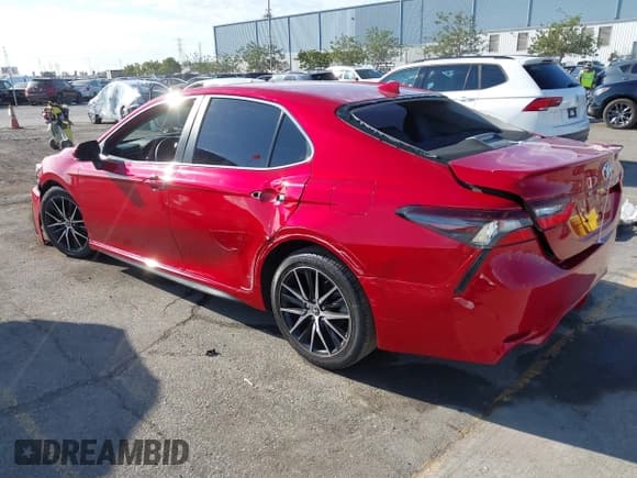 ✅ 2023 Toyota Camry SE Nightshade • VIN: 4T1G11AK2PU085407 • Lot: 43304637. Listed on IAAI with 43,347 mi. Free auction sales archive from the USA and detailed vehicle history report at DreamBid. Image 3.