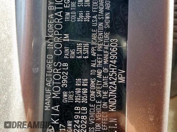 ✅ 2017 Kia Soul • VIN: KNDJN2A25H7490603 • Lot: 90850335. Wystawiony na Copart z przebiegiem 65 772 mil. Bezpłatny archiwum sprzedaży aukcyjnych z USA i szczegółowy raport historii pojazdu na DreamBid. Zdjęcie 13.