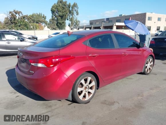 ✅ 2013 Hyundai Elantra GLS • VIN: 5NPDH4AE0DH299459 • Lot: 43652874. Listed on IAAI with 173,549 mi. Free auction sales archive from the USA and detailed vehicle history report at DreamBid. Image 4.