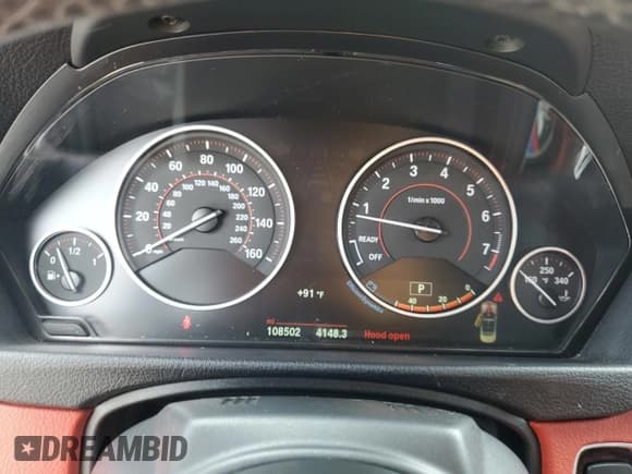 ✅ 2016 BMW 4 Series 435i xDrive • VIN: WBA3T7C52G5A37987 • Lot: 63139625. Listed on Copart with 108,502 mi. Free auction sales archive from the USA and detailed vehicle history report at DreamBid. Image 9.