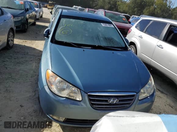 2007 Hyundai Elantra GLS z VIN KMHDU46D87U114589, wystawiony jako Copart lot #75061884 z przebiegiem 203 747 mil mil oraz Szkoda całkowita • Salvage title. Historia ofert i sprzedaży dostępna na DreamBid. Obrazek 5.