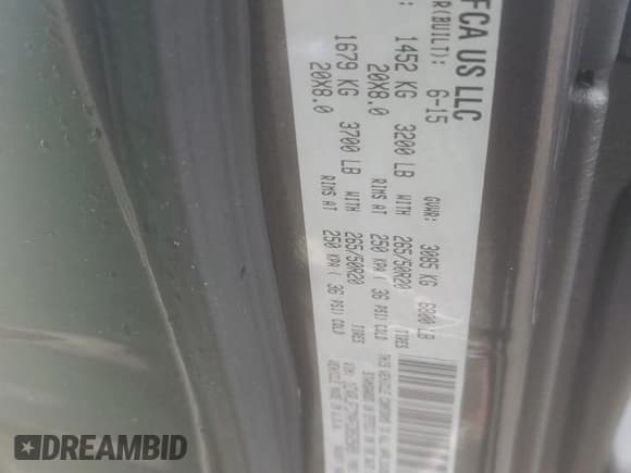 ✅ 2015 Jeep Grand Cherokee Overland • VIN: 1C4RJFCM4FC852509 • Lot: 84470024. Listed on Copart with 139,378 mi. Free auction sales archive from the USA and detailed vehicle history report at DreamBid. Image 14.