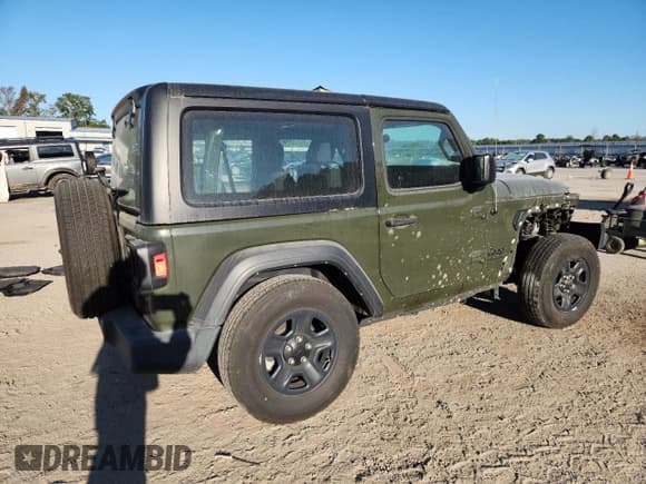 ✅ 2023 Jeep Wrangler Sport • VIN: 1C4HJXAG0PW639037 • Lot: 89813125. Listed on Copart with 11,927 mi. Free auction sales archive from the USA and detailed vehicle history report at DreamBid. Image 3.