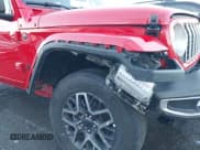 ✅ 2025 Jeep Wrangler Sahara • VIN: 1C4PJXEN9SW592426 • Lot: 43783115. Listed on IAAI with 11,359 mi. Free auction sales archive from the USA and detailed vehicle history report at DreamBid. Image 6.