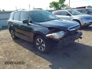 2017 Subaru Forester Limited with VIN JF2SJALC1HH513550, listed as a IAAI auction lot 42266191 with 98,351 mi miles and . Bid and sale history available at DreamBid. Image 1.