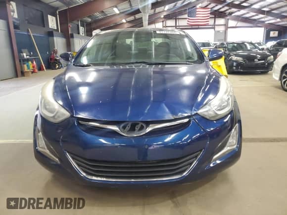 2015 Hyundai Elantra SE with VIN 5NPDH4AE6FH622853, listed as a Copart auction lot 91142465 with 167,581 mi miles and Clean title. Bid and sale history available at DreamBid. Image 5.