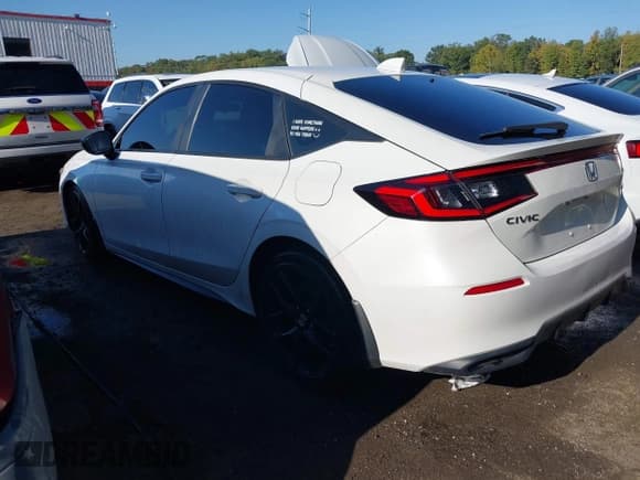 ✅ 2022 Honda Civic Sport • VIN: 19XFL2H83NE005246 • Lot: 43159097. Listed on IAAI with 75,881 mi. Free auction sales archive from the USA and detailed vehicle history report at DreamBid. Image 3.