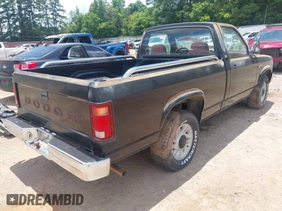 1993 Dodge Dakota with VIN 1B7FL26Y3PS225117, listed as a IAAI auction lot 42587109 with 137,543 mi miles and . Bid and sale history available at DreamBid. Image 4.