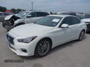 ✅ 2020 Infiniti Q50 Pure • VIN: JN1EV7AP7LM201535 • Lot: 42055768. Listed on IAAI with 49,296 mi. Free auction sales archive from the USA and detailed vehicle history report at DreamBid. Image 2.