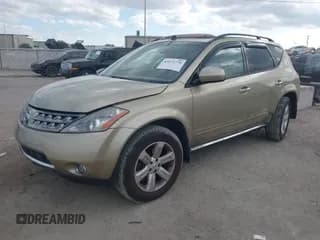 ✅ 2006 Nissan Murano SE • VIN: JN8AZ08W76W500315 • Lot: 43572770. Wystawiony na IAAI z przebiegiem 72 817 mil. Bezpłatny archiwum sprzedaży aukcyjnych z USA i szczegółowy raport historii pojazdu na DreamBid. Zdjęcie 2.