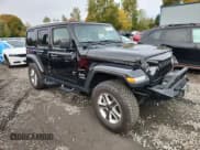✅ 2020 Jeep Wrangler Unlimited Sahara • VIN: 1C4HJXEN2LW216222 • Lot: 82576545. Listed on Copart with 45,549 mi. Free auction sales archive from the USA and detailed vehicle history report at DreamBid. Image 4.