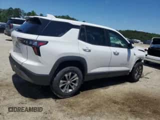 2025 Chevrolet Equinox FWD LT с VIN 3GNAXHEG0SL212558, выставлен на аукционе Copart как лот 58097775 с пробегом 13 202 миль миль и Чистый • Clean title. История ставок и продаж доступна на DreamBid. Изображение 3.